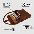 Gift packaging of the leather bag – Beautifully presented, making it a perfect gift choice.