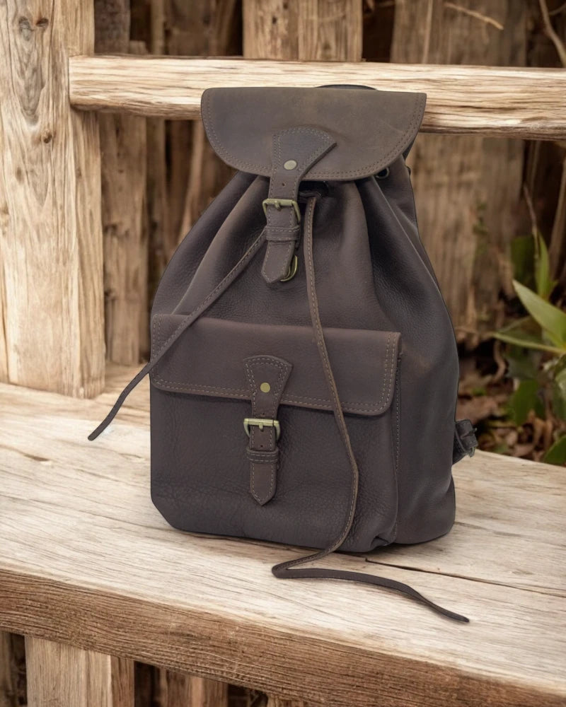 Interior view displaying compartments and pockets.

