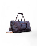 Leather Brown Duffle bag for mens 
