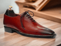 Upgrade your style with these Handmade Men's Two Tone Oxfords Shoes. The perfect blend of luxury and design, these Men Dress Designer Shoes will elevate any outfit. Expertly crafted for comfort and durability, these shoes are a must-have for the modern man. Shop now and step up your game.