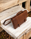 Luxury leather work bag for professionals and students