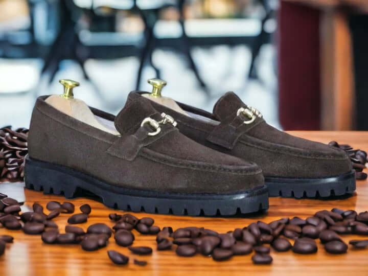 Mens chunky sole shoes deals
