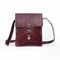Men Bespoke Men's Dark Brown Alligator Designer Shoulder Bag The Perfect Leather Backpack fits your mini vacation Hiking's, school, work, travelling you name it. This beautiful leather knapsack takes no time to become a part of your lifestyle and